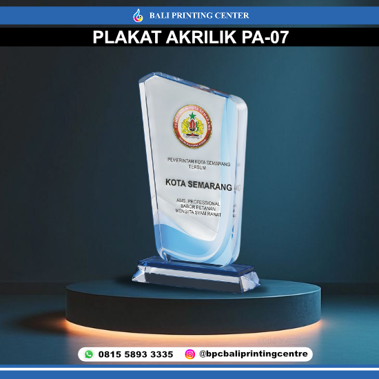 Plakat Akrilik 10mm (PA-07)