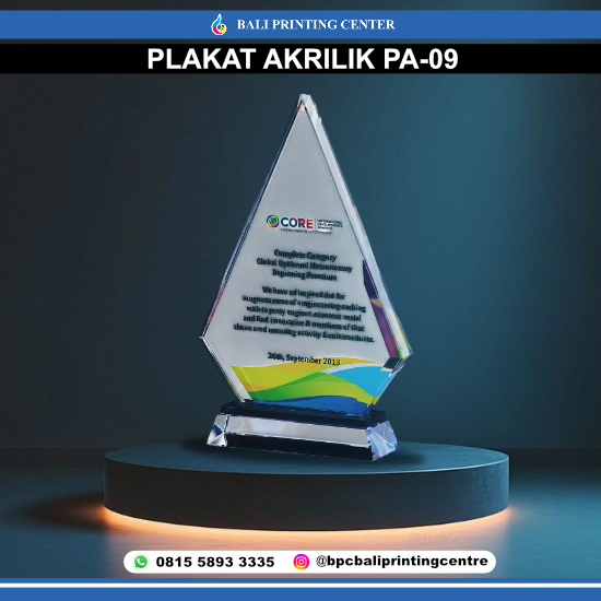 Plakat Akrilik 10mm (PA-09)