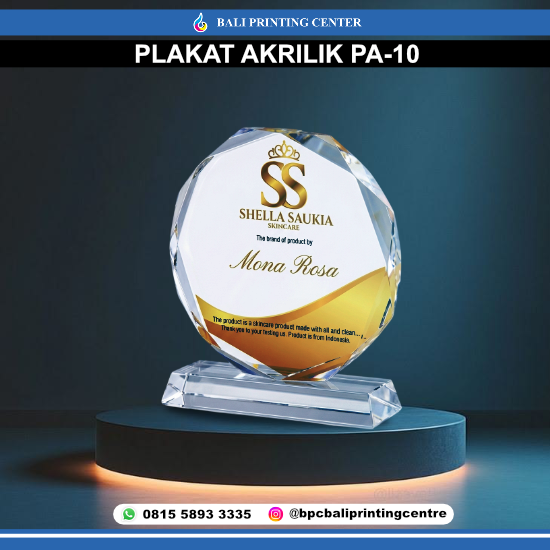 Plakat Akrilik 10mm (PA-10)
