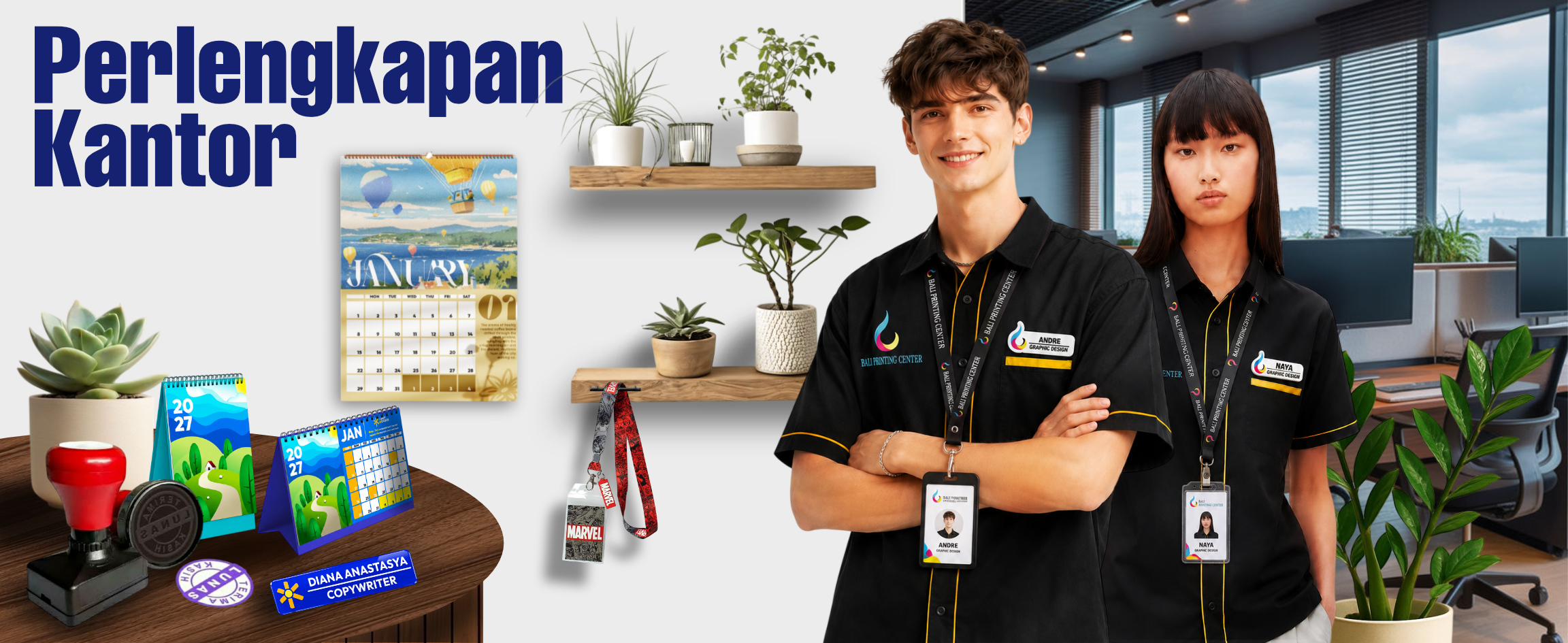 BPC Perlengkapan Kantor Custom & Cetak | BPC Bali
